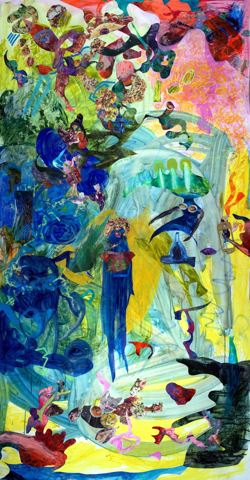 I know how to cure the nostalgia with a bite of soil from the lover’s land (detail)