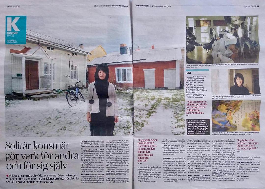 An article by Swedish newspaper Österbottens Tidning. Click Here to read it.
